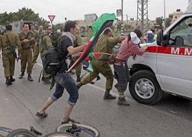 De ongewapende strijd van de Palestina activisten tegen Israel