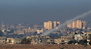 Raket afgevuurd vanuit stedelijk gebied in Gazastrook