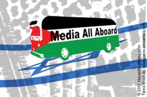 Palestine media bus