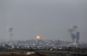 Israeli strike Gaza Strip