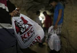 Media over Israël: Kentucky Fried Chicken in Gaza bezorgd