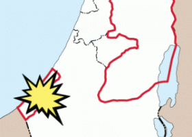 De geweldsescalaties rond de Gazastrook in 2012